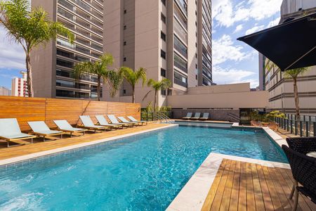 Studio para alugar com 40m², 1 quarto e 1 vaga Studio para alugar com 40m², 1 quarto e 1 vagaÁrea comum - Piscina