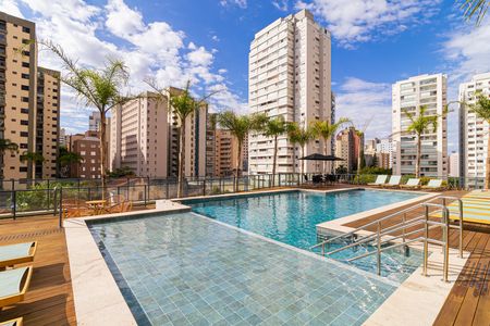 Studio para alugar com 40m², 1 quarto e 1 vaga Studio para alugar com 40m², 1 quarto e 1 vagaÁrea comum - Piscina