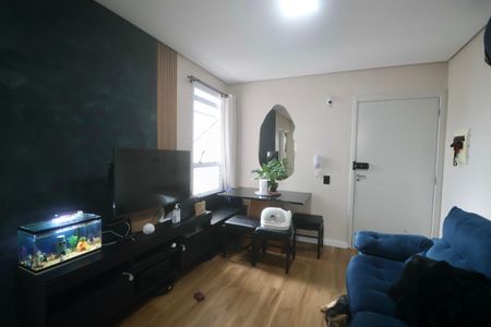 Sala de apartamento para alugar com 2 quartos, 45m² em Parque Enseada, Guarujá