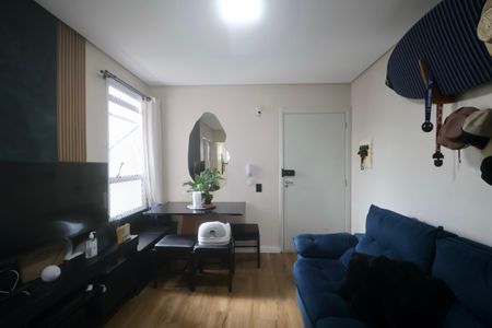 Sala de apartamento para alugar com 2 quartos, 45m² em Parque Enseada, Guarujá