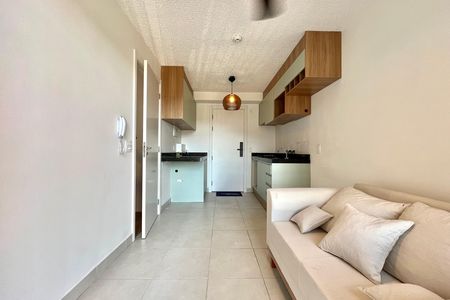 Studio para alugar com 29m², 1 quarto e sem vaga Studio para alugar com 29m², 1 quarto e sem vagaSala