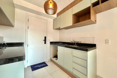 Studio para alugar com 29m², 1 quarto e sem vaga Studio para alugar com 29m², 1 quarto e sem vagaCozinha