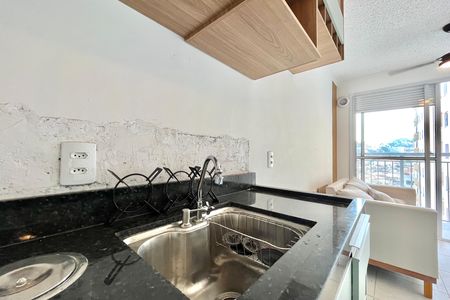 Studio para alugar com 29m², 1 quarto e sem vaga Studio para alugar com 29m², 1 quarto e sem vagaCozinha
