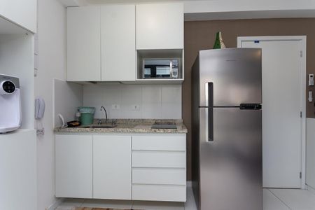 Cozinha Americana de kitnet/studio à venda com 1 quarto, 26m² em Perdizes, São Paulo