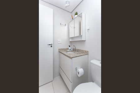 Studio para alugar com 26m², 1 quarto e 1 vaga Studio para alugar com 26m², 1 quarto e 1 vagaBanheiro
