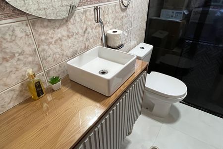 Apartamento para alugar com 104m², 3 quartos e 1 vagaBanheiro da Suíte