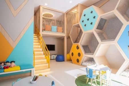 Apartamento para alugar com 162m², 3 quartos e 2 vagas Apartamento para alugar com 162m², 3 quartos e 2 vagasÁrea comum - Brinquedoteca