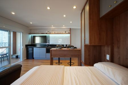 Studio de kitnet/studio para alugar com 1 quarto, 30m² em Vila Dom Pedro I, São Paulo