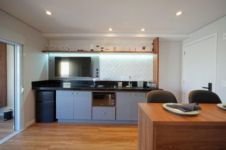 Studio para alugar com 30m², 1 quarto e sem vagaCozinha