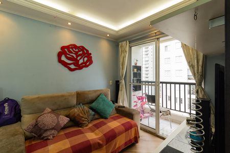 Sala de apartamento para alugar com 2 quartos, 50m² em Vila Anastácio, São Paulo