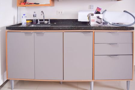 Studio para alugar com 25m², 1 quarto e sem vaga Studio para alugar com 25m², 1 quarto e sem vagaCozinha