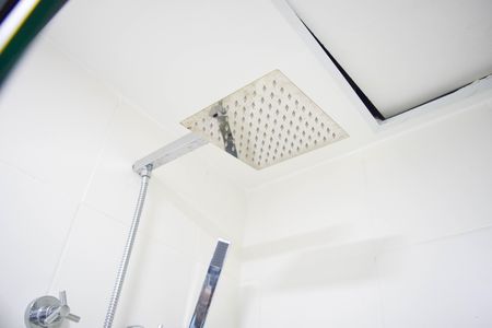 Studio para alugar com 25m², 1 quarto e sem vaga Studio para alugar com 25m², 1 quarto e sem vagaBanheiro