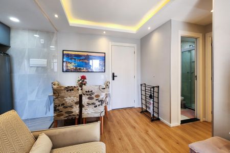 Sala  de apartamento à venda com 2 quartos, 49m² em Santo Cristo, Rio de Janeiro