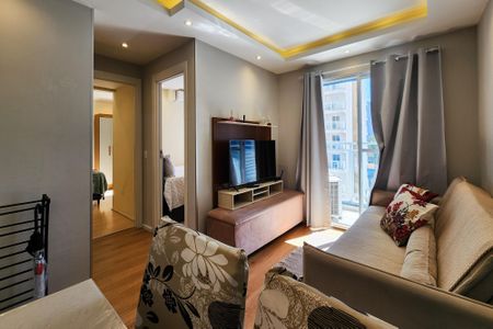 Sala  de apartamento à venda com 2 quartos, 49m² em Santo Cristo, Rio de Janeiro