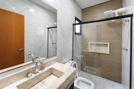 Casa de condomínio para alugar com 212m², 3 quartos e 4 vagasBanheiro Suíte 2
