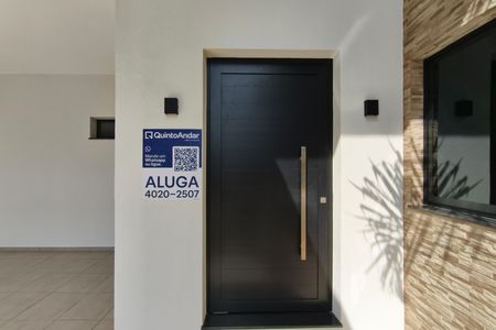 Casa de condomínio para alugar com 212m², 3 quartos e 4 vagasPLACA INSTALADA NA FACHADA