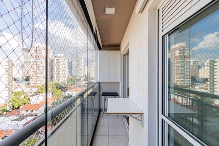 Apartamento à venda com 28m², 1 quarto e sem vagaVaranda