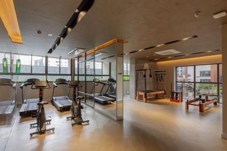 Studio à venda com 29m², 1 quarto e sem vaga Studio à venda com 29m², 1 quarto e sem vagaÁrea comum - Academia