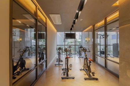 Studio à venda com 29m², 1 quarto e sem vaga Studio à venda com 29m², 1 quarto e sem vagaÁrea comum - Academia