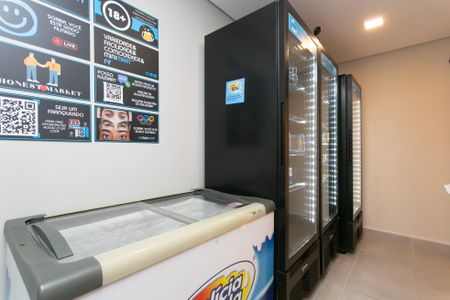 Casa de condomínio para alugar com 32m², 2 quartos e sem vaga Casa de condomínio para alugar com 32m², 2 quartos e sem vagaÁrea comum - Mercadinho