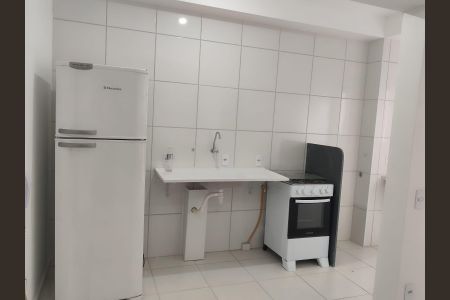 Cozinha de apartamento para alugar com 2 quartos, 50m² em Jardim Campestre, São Bernardo do Campo