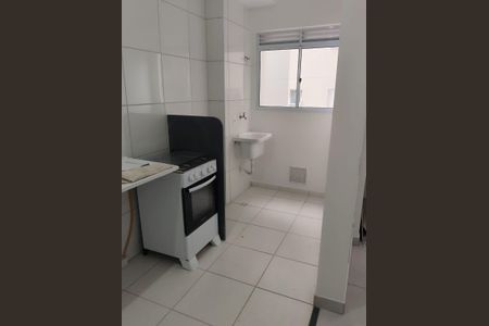 Cozinha de apartamento para alugar com 2 quartos, 50m² em Jardim Campestre, São Bernardo do Campo