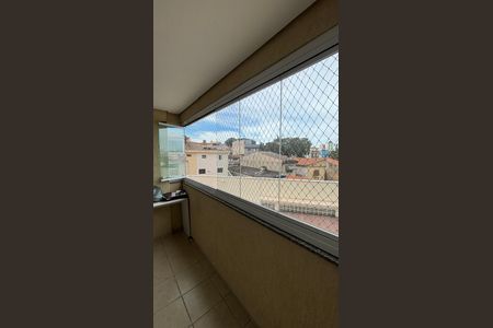 Sala - Sala de Jantar  Varanda de apartamento para alugar com 2 quartos, 70m² em Vila Camilópolis, Santo André