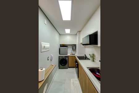 Apartamento à venda com 38m², 2 quartos e 1 vaga Apartamento à venda com 38m², 2 quartos e 1 vagaCozinha e Área de Serviço