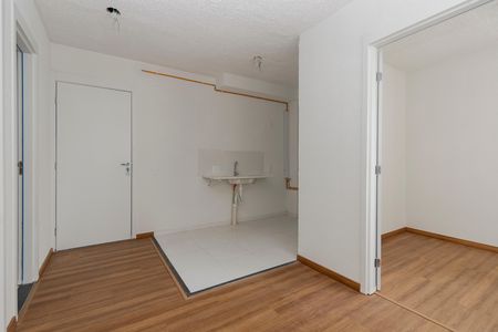 Sala de apartamento para alugar com 2 quartos, 32m² em Jardim Caravelas, São Paulo