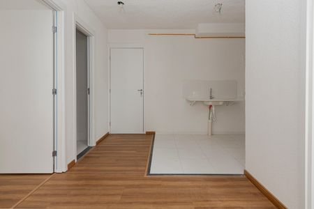 Sala de apartamento para alugar com 2 quartos, 32m² em Jardim Caravelas, São Paulo