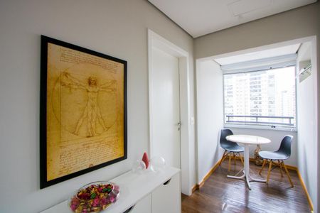 Sala de apartamento para alugar com 1 quarto, 44m² em Centro, Santo André