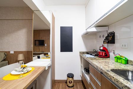 Studio para alugar com 27m², 1 quarto e sem vagaCozinha