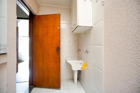 Casa de condomínio para alugar com 85m², 2 quartos e 1 vagaQuintal