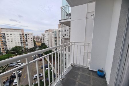 Varanda da Sala de apartamento para alugar com 1 quarto, 44m² em Jardim Guairaca, São Paulo