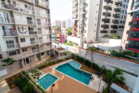 Apartamento para alugar com 29m², 1 quarto e sem vaga Apartamento para alugar com 29m², 1 quarto e sem vagaVista da Sacada da Sala/Cozinha