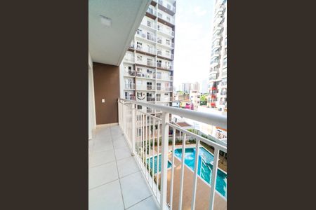 Apartamento para alugar com 29m², 1 quarto e sem vaga Apartamento para alugar com 29m², 1 quarto e sem vagaSacada da Sala/Cozinha