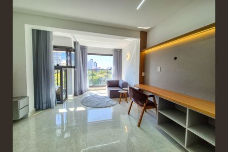 Sala de apartamento para alugar com 1 quarto, 30m² em Higienópolis, São Paulo