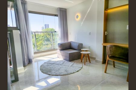 Sala de apartamento para alugar com 1 quarto, 30m² em Higienópolis, São Paulo