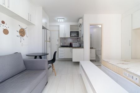 Sala de apartamento para alugar com 1 quarto, 28m² em Aclimação, São Paulo