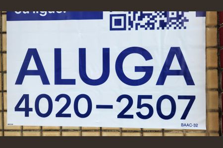 Apartamento para alugar com 55m², 2 quartos e 1 vagaPlaca instalada 