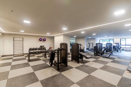 Studio para alugar com 24m², 1 quarto e sem vagaAcademia