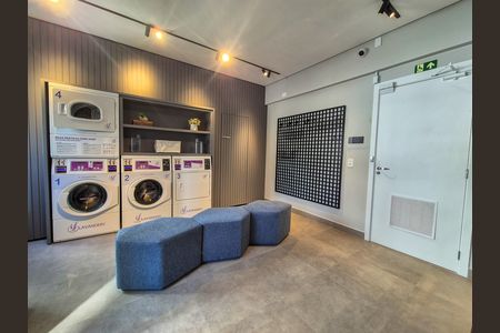 Lavanderia de apartamento à venda com 1 quarto, 25m² em Vila Nova Conceição, São Paulo