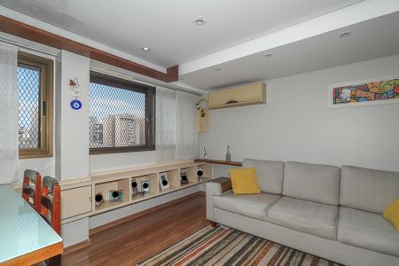 Sala de apartamento à venda com 1 quarto, 50m² em Jardim Floresta, Porto Alegre