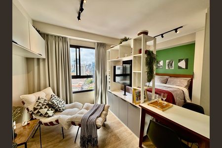 Studio de kitnet/studio para alugar com 1 quarto, 24m² em Pinheiros, São Paulo