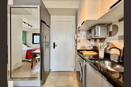 Studio de kitnet/studio para alugar com 1 quarto, 24m² em Pinheiros, São Paulo