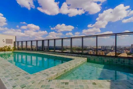 Studio para alugar com 29m², 1 quarto e sem vagaPiscina