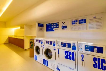 Studio para alugar com 29m², 1 quarto e sem vagaLavanderia