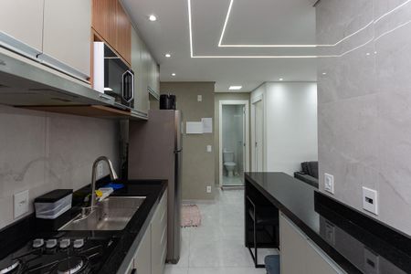 Apartamento à venda com 32m², 2 quartos e sem vaga Apartamento à venda com 32m², 2 quartos e sem vagaCozinha Americana