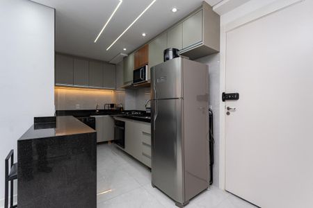 Cozinha Americana de apartamento para alugar com 2 quartos, 32m² em Várzea da Barra Funda, São Paulo