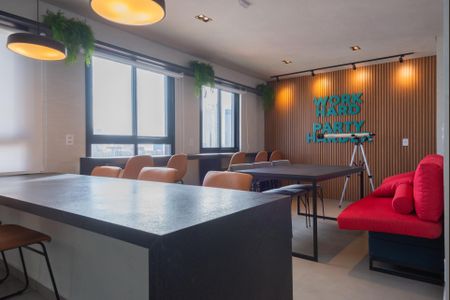 Studio à venda com 34m², 1 quarto e sem vagaCoworking